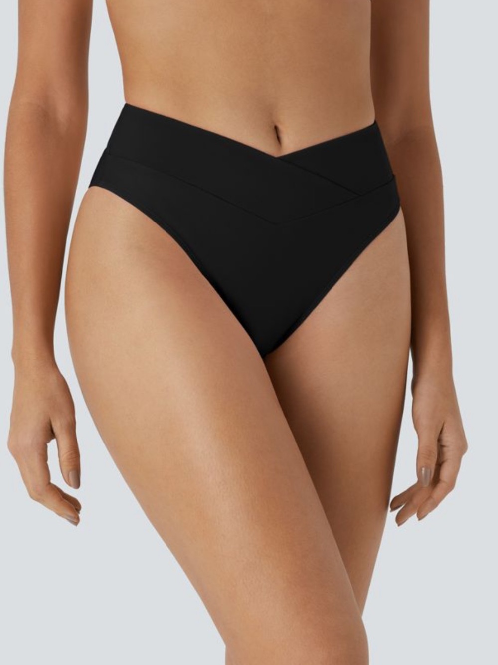 Crossover Bikini Bottom Swimsuit
